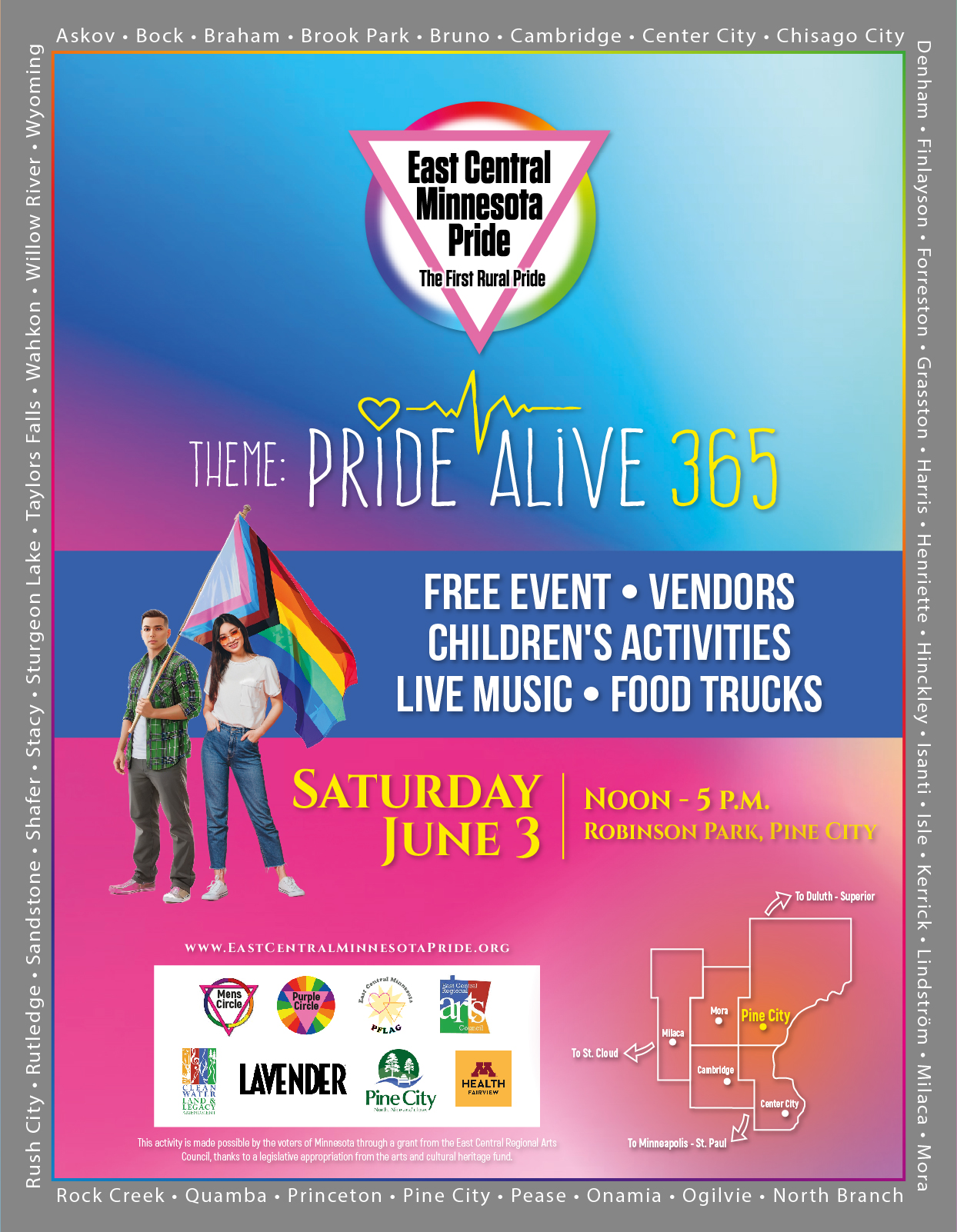 East Central Minnesota Pride ECRAC
